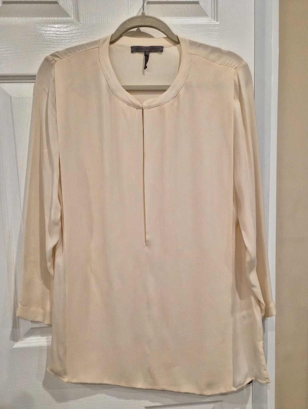 Halston Heritage Womens Silk Blouse/Tunic size 6